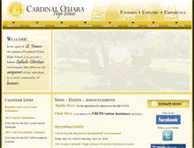 Tablet Screenshot of cardinalohara.com